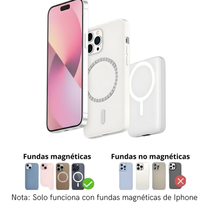 Power Bank Magnética 3 en 1